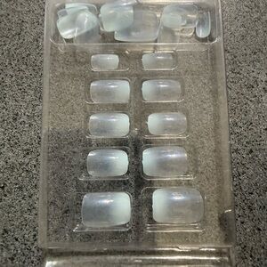 Clear Press-On Nails Set